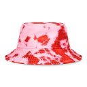 FASHION CRIMINAL LONDON (t@bV N~i h) MASCOTTE PINK BUCKET HAT (PINK/RED) [oPbgnbg iC S Y fB[X jZbNX] [sN/bh]