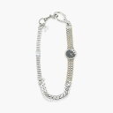 HIDAKA | VINTAGE WATCH LINKS CHAIN (SILVER) 時計 チェーンネックレス パンツチェーン ウォレットチェーン ヴィンテージ アンティーク ウォッチ シルバー