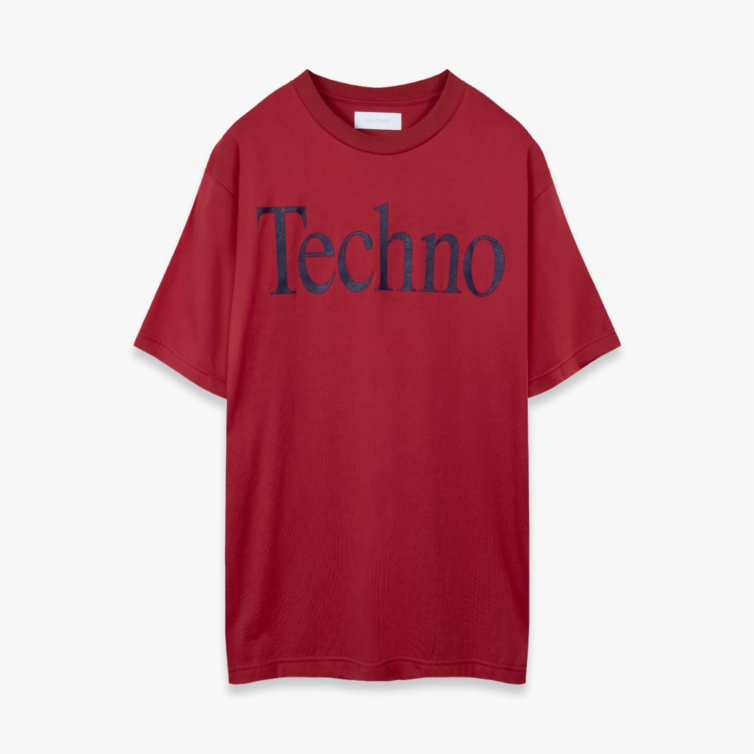 Rakuten - ICE & TECHNO | TECHNO LOGOTYPE TEE (RED) Tシャツ カットソー テクノ ロゴ グラフィック プリント トップス メンズ レッド