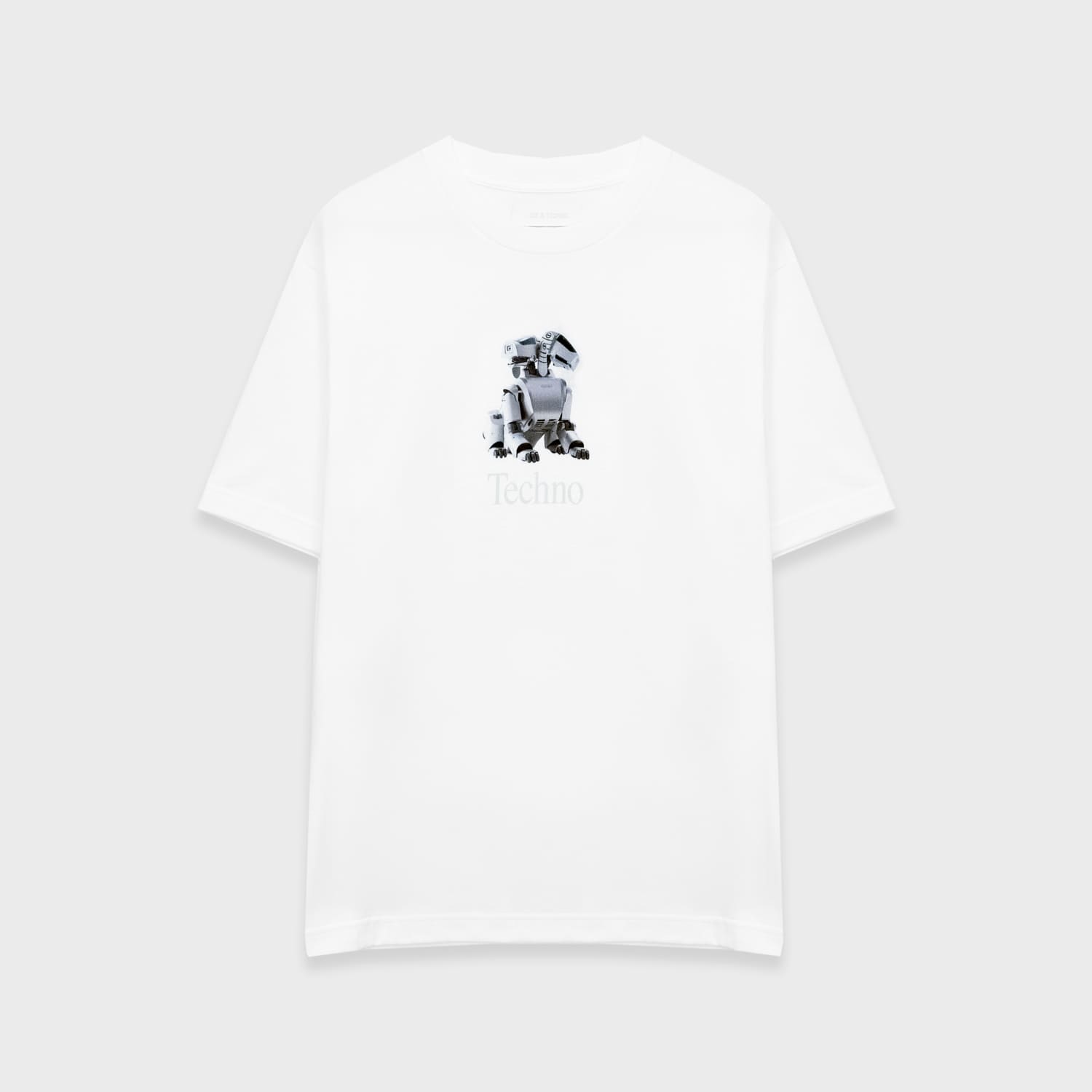 ICE & TECHNO | TECHBO TEE (WHITE) Tシャツ カットソー ロゴ グラフィック プリント トップス ホワイト