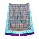 LANDLORD NEW YORK (h[h) PLAID BBALL SHORTS (PLAID) [V[c n[tpc oXp Y fB[X jZbNX] [vCh `FbN]