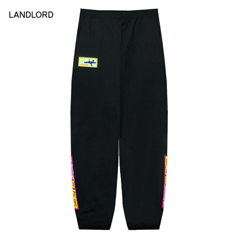  LANDLORD NEW YORK (ランドロード) AIR PRESSURE FLEECE PANTS (BLACK)  