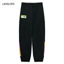 [ő90%OFF SALE] LANDLORD NEW YORK (h[h) AIR PRESSURE FLEECE PANTS (BLACK) [XEFbgpc WK[ W[W S Y fB[X jZbNX] [ubN]