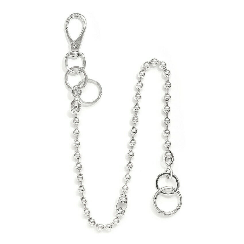 [最大90%OFF SALE] MARTINE ALI (マーティン アリ) BROKEN BALL WALLET CHAIN (SILVER) [ウォレットチェーン キーチェーン メンズ レディース ユニセックス] [シルバー]