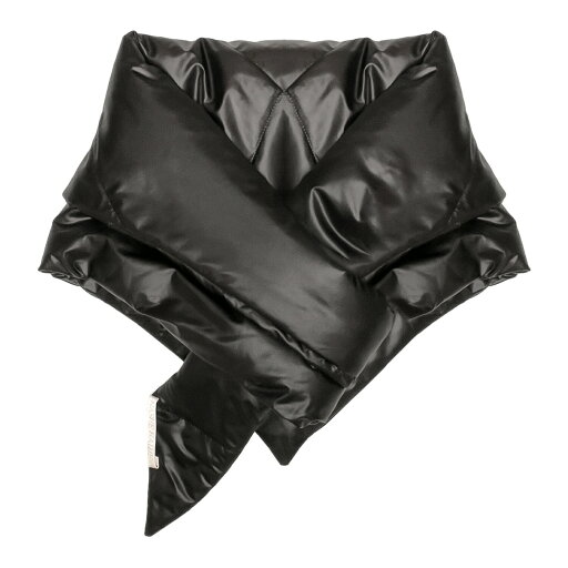 NASHE HALLIE | HAND QUILTED PADDED SCARF (BROWN) 中綿 キルティング スカーフ ストール ネックウォーマー メンズ ブラウン NASHE HALLIE | HAND QUILTED PADDED SCARF (BROWN) 中綿 キルティング スカーフ ストール ネックウォーマー メンズ ブラウン