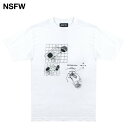 [ő90%OFF SALE] NSFW (GkGXGt_u[) PSYCHO PATH T-SHIRT (WHITE) [TVc Jbg\[ S OtBbN uh Y fB[X jZbNX] [zCg]