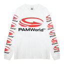 P.A.M. / PERKS AND MINI (p / p[NX Ah ~j) PWPWPWPW LS TEE (WHITE) [PAM OX[u TVc T I[KjbNRbg S uh Y fB[X jZbNX] [zCg]