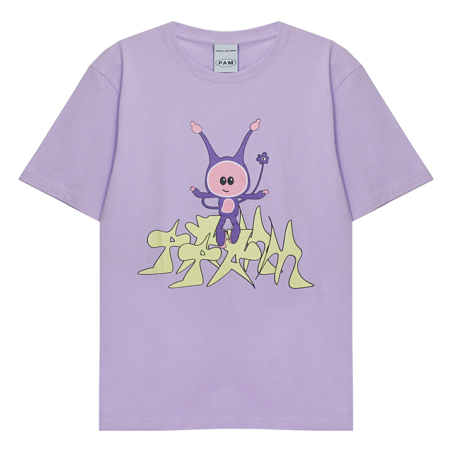  P.A.M. / PERKS AND MINI (パム / パークス アンド ミニ) FORMATIONZ SS TEE (LAVENDER FOG)  