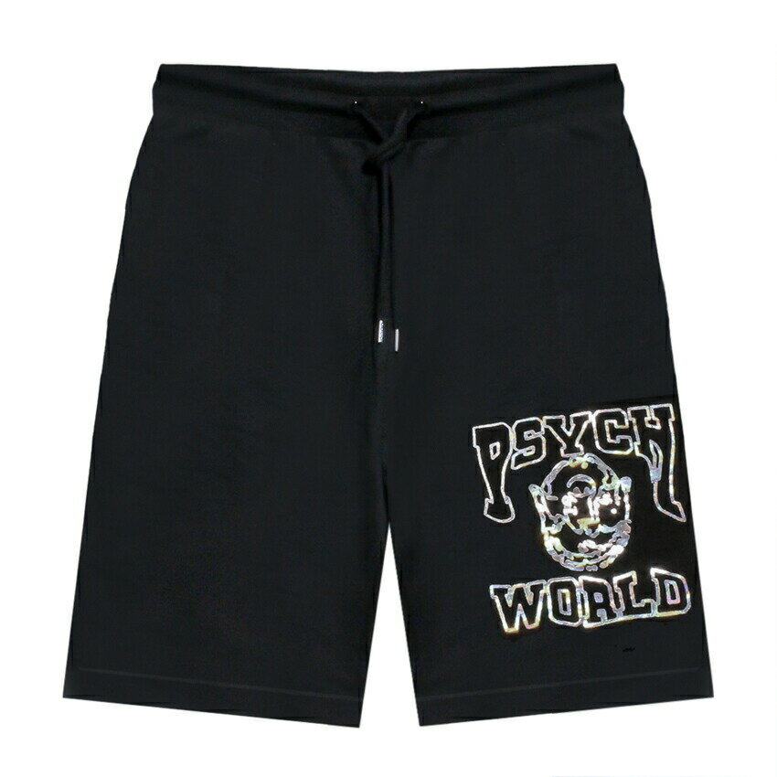  PSYCHWORLD (サイコワールド) ACID SWEATSHORTS (BLACK)  