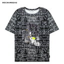 ROCHAMBEAU (ロシャンボー) CORE TEE (HATCH)  