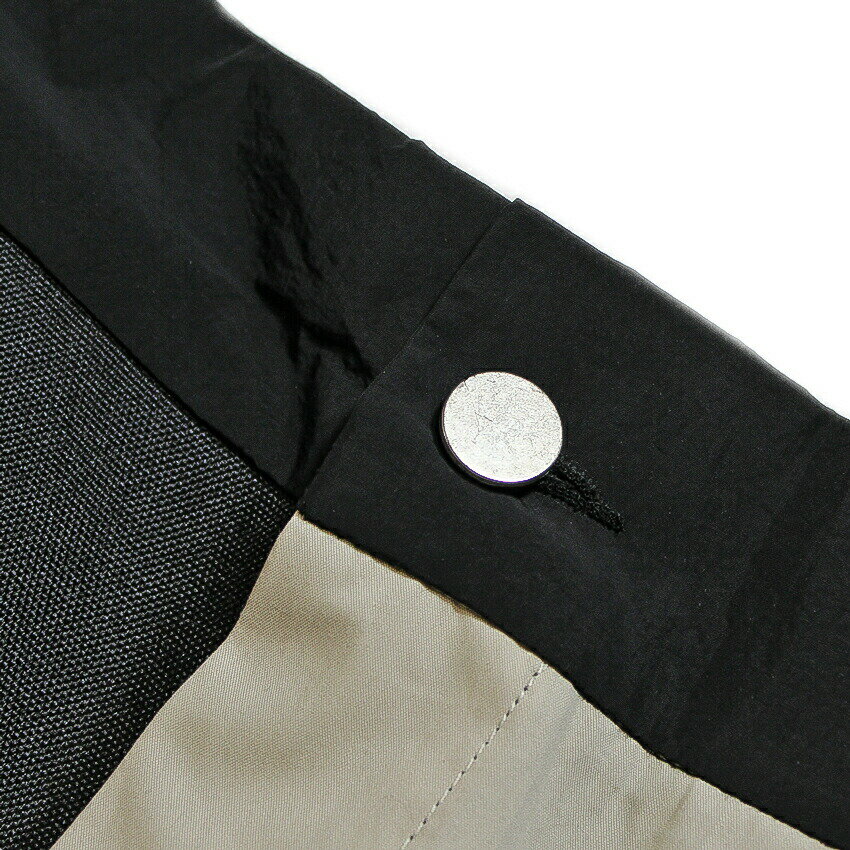 ROGIC × BOYS OF SUMMER | NYLON CARGO PANTS (BLACK/WHITE) カーゴパンツ ミリタリーパンツ カモフラージュ ロゴ ボトムス メンズ ブラック ホワイト