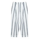 最大90 OFF SALE SHINYA KOZUKA (シンヤコヅカ) TAPERED BAGGY (BLURRED STRIPE) SHINYAKOZUKA シンヤコヅカ バギー ワイド パンツ トラウザー スラックス ブランド メンズ レディース ユニセックス ストライプ