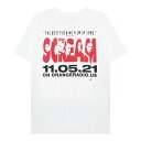 THE PALE GIRLS (ペール ガールズ) SCREAM T-SHIRT (WHITE) スクリーム Tシャツ カットソー メンズ レディース ユニセックス ホワイト