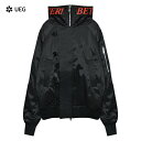 最大90 OFF SALE UEG (ウーサーエジェッタ / ユーイージー) HOODED FLYERS (BLACK) 中綿 N2B フライトジャケット ボンバージャケット アウター インサレーション ブランド メンズ レディース ユニセックス ブラック