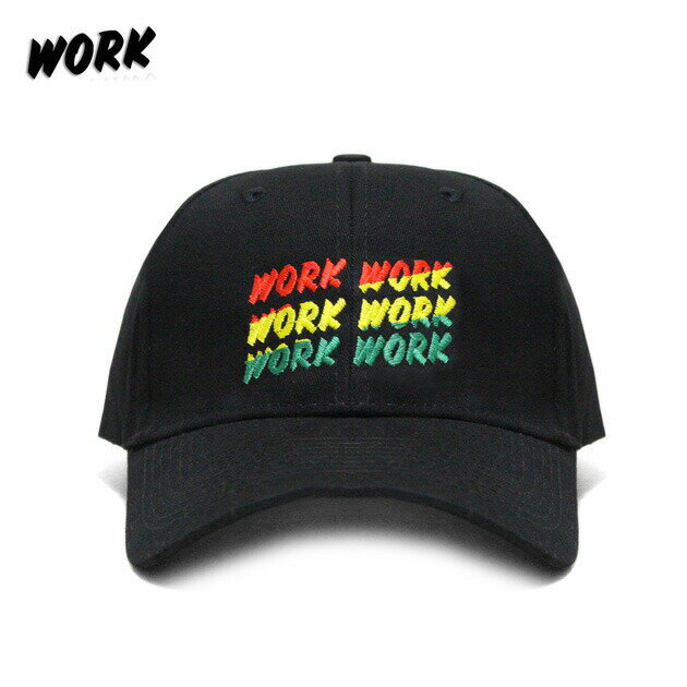  WORK MERCH (ワーク マーチ) WORK CAP (BLACK)  