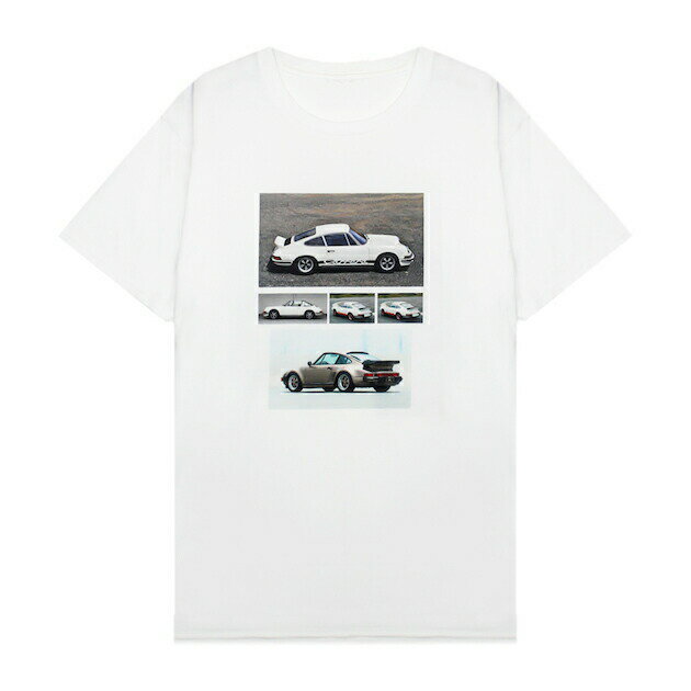 [半額クーポン × ポイント10倍] XYLK (シルク) PORSCHE 911 T-SHIRT (WHITE) [Tシャツ カットソー トップス ブランド ポルシェ ロゴ ストリート スポーツ スケート メンズ ユニセックス 半袖] [ホワイト]