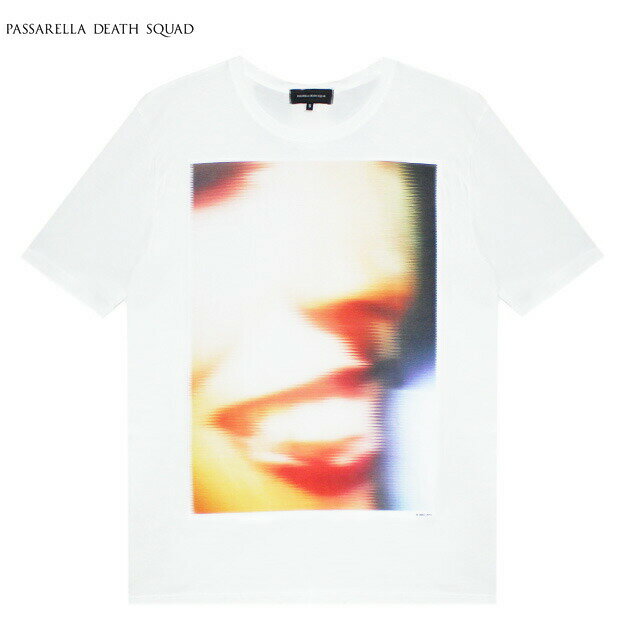 PASSARELLA DEATH SQUAD x PENTHOUSE (パサレラ デス スクアッド) DANA DANNY T-SHIRT (WHITE) Tシャツ カットソー ペントハウス ポートレート アート メンズ レディース ユニセックス ホワイト