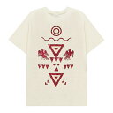 PREP JERKS (プレップ ジャークス) THE NATIVES T-SHIRT (CREME)  