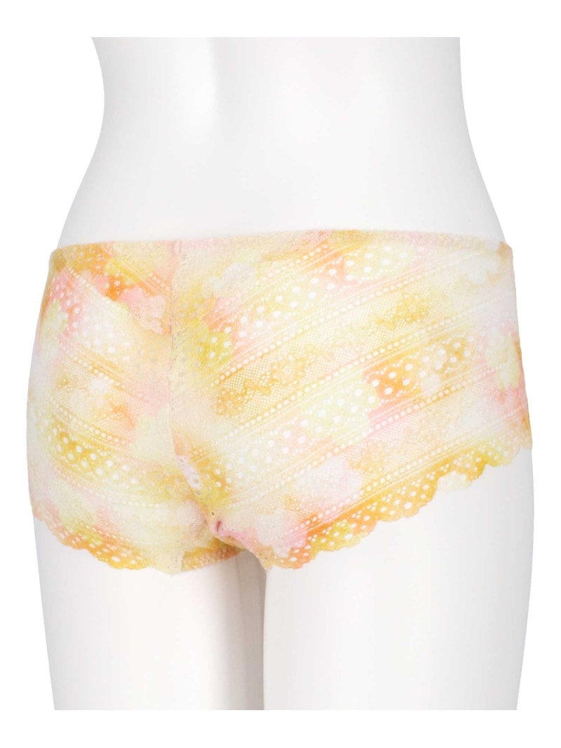 【SALE／30%OFF】MADE WITH LIBERTY FABRIC 総レースショーツ une nana cool ウン...