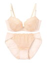 【WEB限定】ブラ&ショーツセット une nana cool ウンナナクール インナー・ルームウェア ブラ&ショーツセット レッド[Rakuten Fashi...
