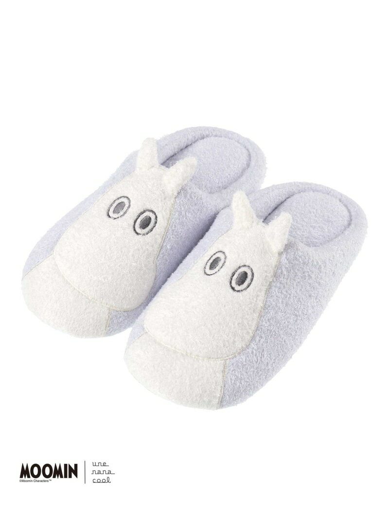 【MOOMIN * une nana cool 】なめらかふわもこルームシューズ une nana cool ウンナナクール インテリア・生活雑貨 その他のインテリア・生活雑貨 パープル【送料無料】[Rakuten Fashion]