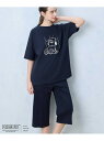 【綿100%】度詰コーマシルケットミニ裏毛パジャマ PEANUTS * une nana cool une nana cool ウンナナクール インナー・ルーム...