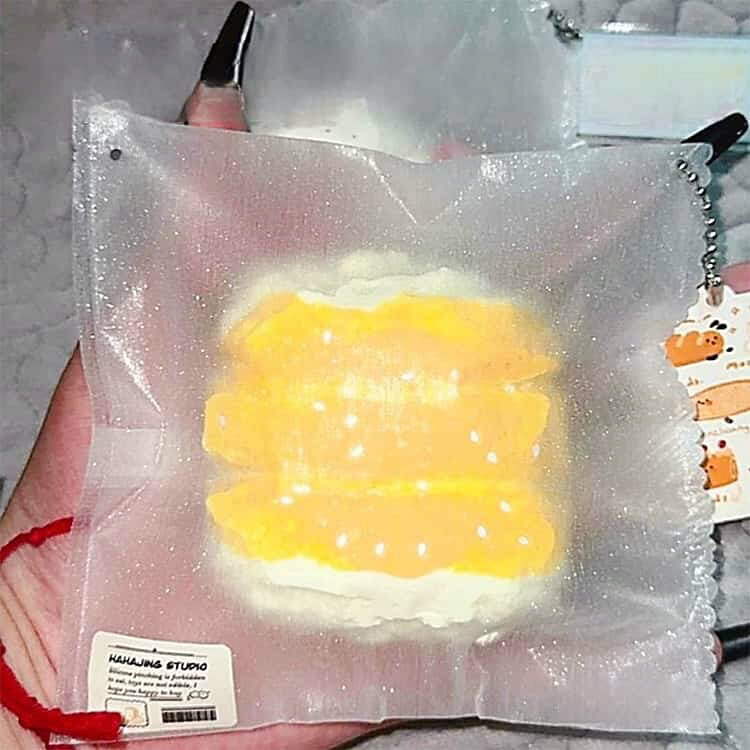 袋 バッグ 50枚セット キラキラ ケース クリア 50枚セット スクイーズレジン用 スクイーズ 送料無料 袋 小物入り 小分け バッグ入り にぎにぎ 可愛い DIY 替え袋 おもちゃ 全5サイズ 可愛い 50枚組 透明袋 unfinish-store-10008221 UNFINISH STORE サンプル画像3