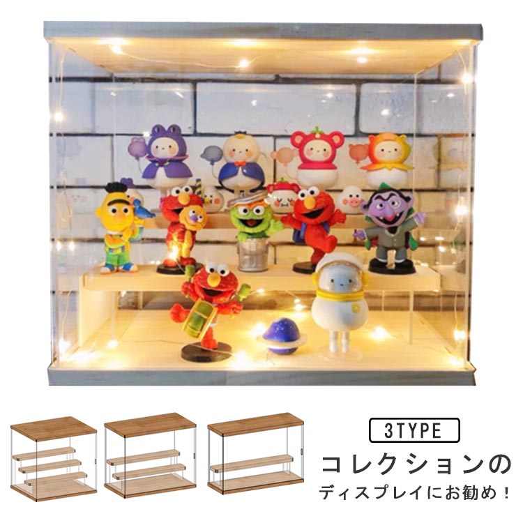 乐天商城 - コレクションボックス 収納 ショーケース コレクションケース 展示ケース 透明 扉付き 積み重ね可能 フィギュアケース 組み立て式 透明 アクリルケース 収納ボックス コレクションケース コレクションボックス クリアケース