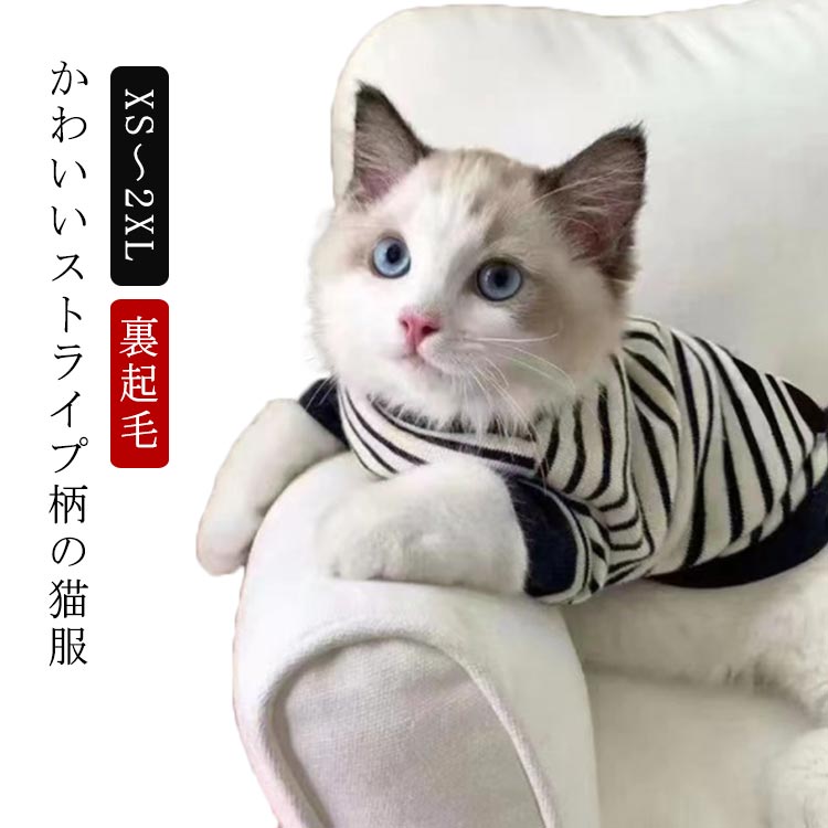 ペット服 猫服 犬の服 猫の服 パーカー ストラ...の商品画像