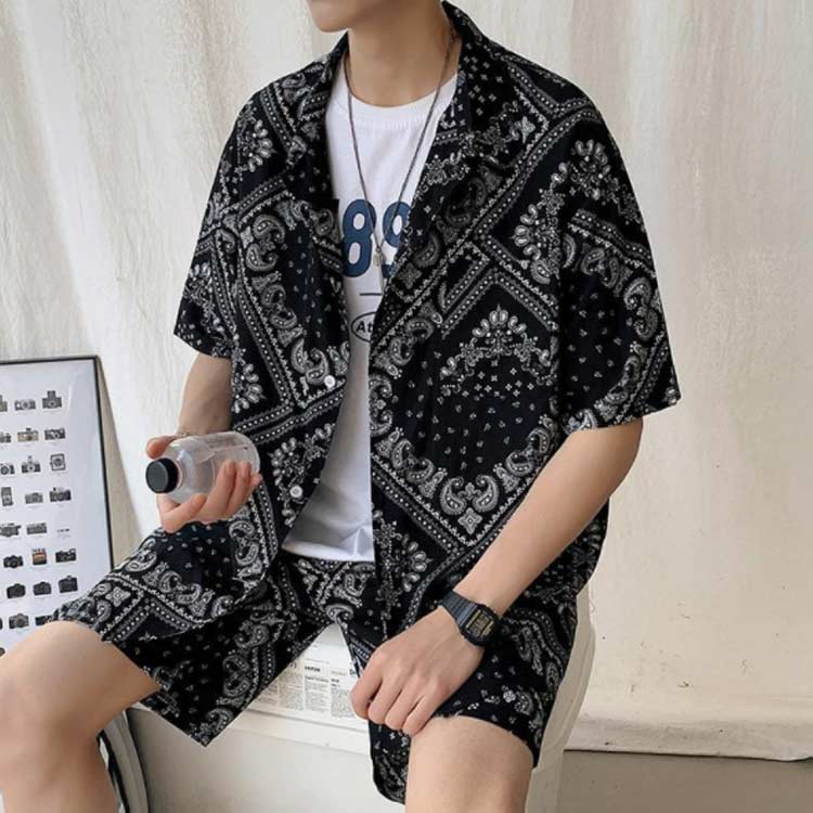 上下セット セットアップ 2点セット メンズ M L Xl Ll 2xl 65 Off 3xl 4xl 5xl 大きいサイズ 部屋着 半袖シャツ おしゃれ ハーフパンツ バンダナ柄 おうち着 ストリート男子 ストリート系 ペイズリー柄 かっこいい 送料無料 ストリート ヒップホップ 上下セット セットアップ 2点セット メンズ M L Xl Ll 2xl 65 Off 3xl 4xl 5xl 大きいサイズ 部屋着 半袖シャツ おしゃれ ハーフパンツ バンダナ柄 おうち着 ストリート男子 ストリート系 ペイズリー柄 かっこいい 送料無料 ストリート ヒップホップ