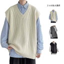 ベスト メンズベスト ニットベスト スクール Vネック カジュアル 春用 学生 洗える 無地ベスト 大人気 高校 通学 学生 中学 無地 送料無料