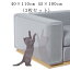 猫 PVC 引っ掻き傷 ソファ 3枚セット 爪とぎ 汚れ防止に 粘着タイプ ツめ傷保護シート 透明 ビニール製 アンチスクラッチ 爪とぎ防止シート 猫つめとぎ防止ステッカー しつけ用 爪研ぎ防止シート 壁、柱、家具保護 爪とぎ 防 ステッカー はがせる 45×100cm