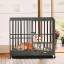 【半額クーポン 先着利用順5枚限定 4月1日0時～】 ペットキャリーケース 犬 猫 保護犬 保護猫 キャリーケース クレート 小型犬 中型犬 ペットキャリー ハードキャリー 61×40×39cm ハード ペット ケージ ペットハウス ハウス 防災 避難 送料無料