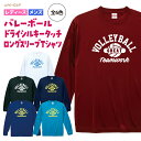 バレーボール ロンT ドライシルキー ロングスリーブ Tシャツ ウェア 長袖 練習着 チーム クラブ 部活 レディース メンズ 男女兼用 ユニセックス 全6色 ...