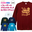 バレーボール ドライ シルキータッチ ロングスリーブ Tシャ