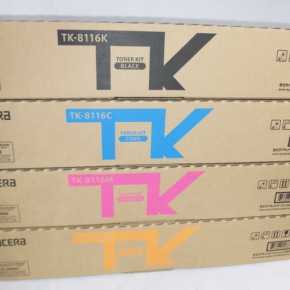 京セラ(KYOCERA) トナーカートリッジ TK-8116 選べる3色セットTK-8116K/ブラック・TK-8116Y/イエロー・TK-8116M/マゼンタ・TK-8116C/シアン