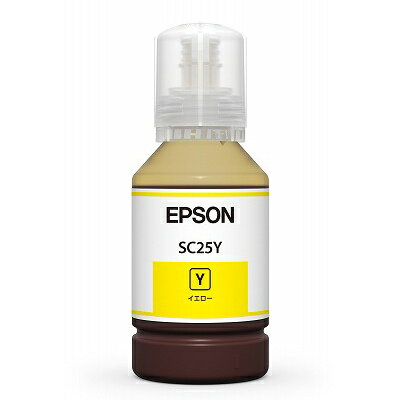 エプソン(EPSON)インクボトル SC25Y イエロー 140ml【純正品】【送料無料】【お取寄せ商品】【沖縄・離島:配送不可】 エプソン(EPSON)インクボトル SC25Y イエロー 140ml【純正品】【送料無料】【お取寄せ商品】【沖縄・離島:配送不可】