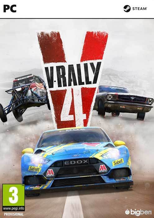 【新品】V-Rally 4 ブイラリー PC DVD ディスク 輸入版