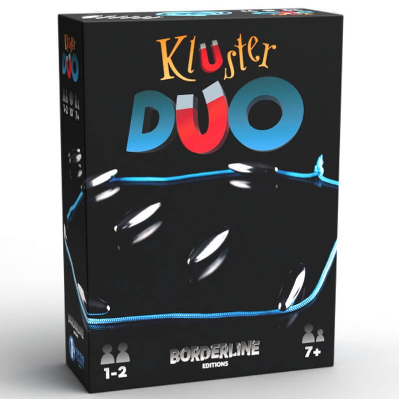 Kluster DUO クラスター デュオ マグネット アクション ゲーム ボードゲーム 1人～2人用 磁石 じしゃく おもちゃ テーブルゲーム パーティーゲーム バランスゲーム アナログゲーム ボドゲ おう…