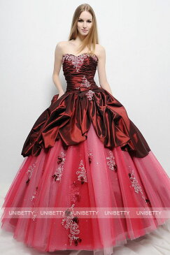 カラードレス カラードレス サイズオーダー プリンセス ロングドレス 3181
