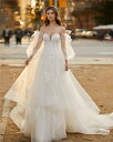 yTCYI[_[zEGfBOhX AChX ԉ Wedding dress  EFfCO ԉ  񎟉 OB uC_ OhX fB[X Z~I[_[ I[_[Ch ws3154