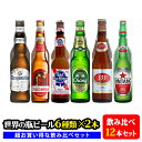 ヒューガルデン クルスカンポ パブストブルーリボン缶 333 ビンタン チャーン 世界のビール6種類×2本飲み比べセット 12本セット 送料無料 あす楽