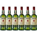 【正規品】ジェムソン/JAMESON ビン・瓶 アイルランド 700ml 40.0% アイリッシュウイスキー ハイボールにおすすめ 6本セット 1箱 業務用 飲...