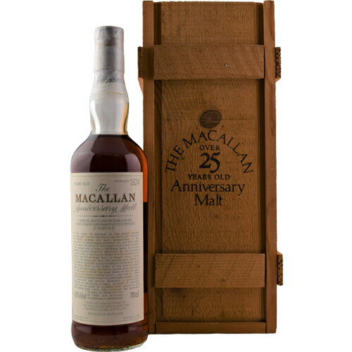 ザ マッカラン 25年 アニバーサリー 43 700ml The Macallan 25Years Anniversary