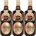 【正規品】オールドパー 12年/Old Parr 12 Years ビン 瓶 スコットランド 750ml 40.0 スコッチウイスキー ハイボールにおすすめ 6本セット 1箱 業務用 飲食店におすすめ プロ向け 送料無料※別途送料北海道 九州330円 沖縄770円※箱入り