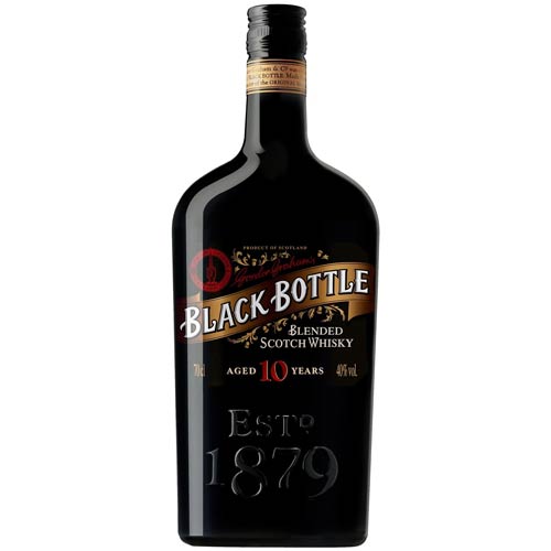 ブラックボトル 10年 箱入り ブレンデッドスコッチウイスキー 700ml 40.0% 40度 1本/ビン・瓶 イギリス スコットランド ブナハーブン[Bunnahabhain]BLACK BOTTLE