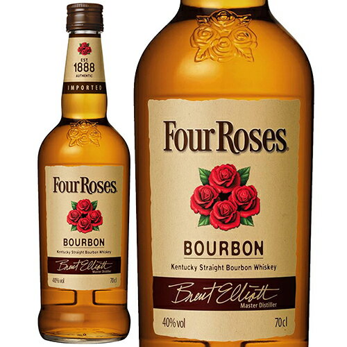 【正規品】フォアローゼス/Four Roses ビン・瓶 アメリカ 700ml 40.0% バーボンウイスキー ハイボールにおすすめ