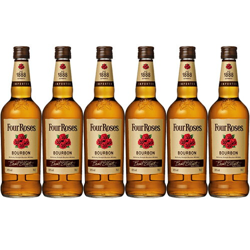 ʡۥե/Four Roses ӥ ꥫ 700ml 40.0% Сܥ󥦥 ϥܡˤ 6ܥå 1Ȣ  ̳ Źˤ ץ ̵̳ƻ彣330ߡ770ߢ