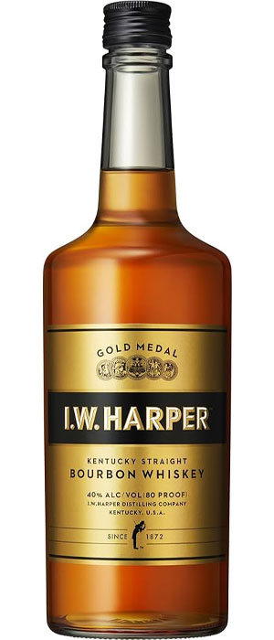 【正規品】I.W.ハーパー ゴールドメダル/I.W. Harper ビン・瓶 アメリカ 700ml 40.0% バーボンウイスキー ハイボールにおすすめ 12本セット 1箱 業務用 飲食店におすすめ プロ向け 送料無料※別途送料北海道・九州330円、沖縄770円※