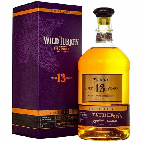 ワイルドターキー 13年 リミテッドエディション 43度 1000ml【箱付き】Wild Turkey Father & Son and the Fear of Missing Out ビン・瓶 アメリカ バーボンウイスキー ハイボールにおすすめ